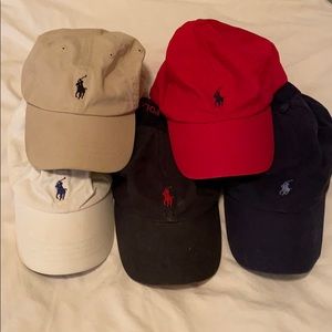 Polo Hats-Set of 5